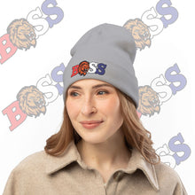 Load image into Gallery viewer, Boss Lion Embroidered Knit Beanie
