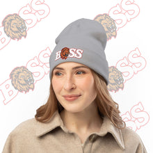 Load image into Gallery viewer, Boss Lion Embroidered Knit Beanie
