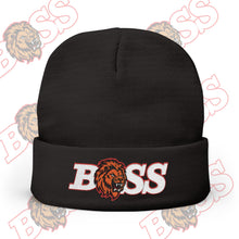 Load image into Gallery viewer, Boss Lion Embroidered Knit Beanie
