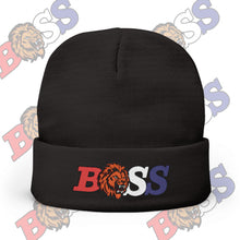 Load image into Gallery viewer, Boss Lion Embroidered Knit Beanie
