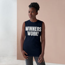 Load image into Gallery viewer, Winners Work Unisex Barnard Tank Top
