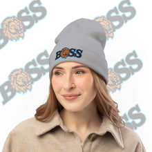 Load image into Gallery viewer, Boss Lion Embroidered Knit Beanie
